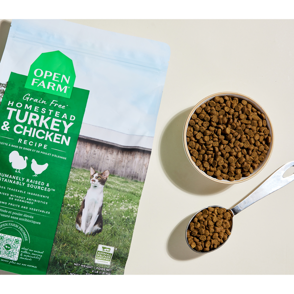 Photo inspiration: Grain Free Dental Kibble With Turkey And Vitamin Reference: Open Farm Grain Free Homestead Turkey Chicken Cat Food