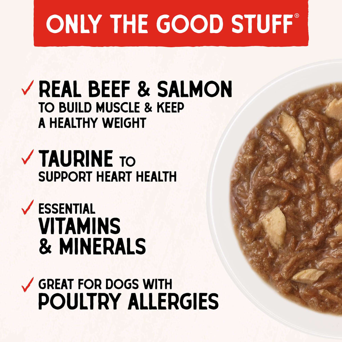 Stella &amp; Chewy&#39;s Stella&#39;s Shredrs Beef &amp; Salmon Pouch Dog Food