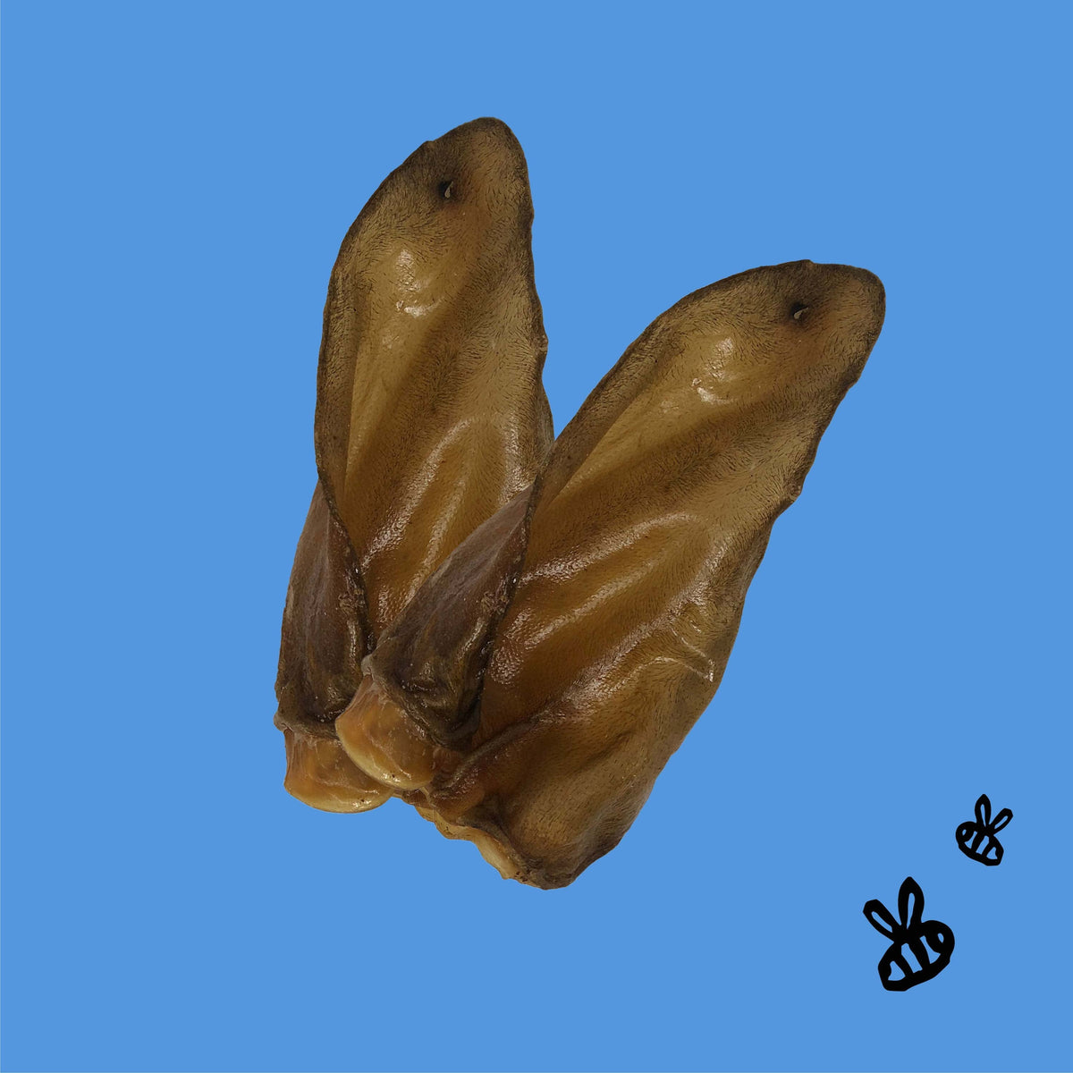 Honey I&#39;m Home! Crunchy Water Buffalo Ears Dog Chews