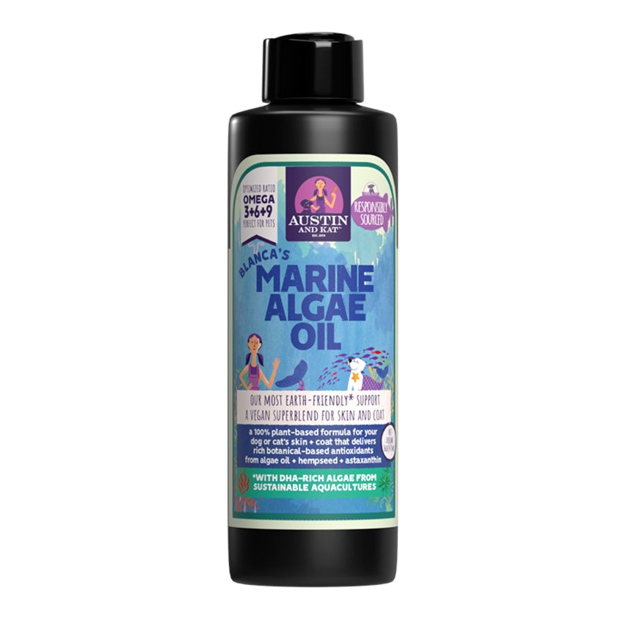 Austin &amp; Kat Blanca&#39;s Marine Algae Oil for Dogs &amp; Cats