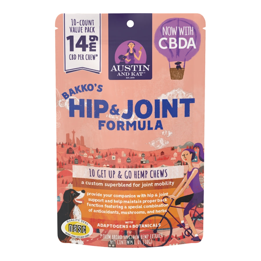Austin and Kat Hip &amp; Joint Chews for Dogs &amp; Cats