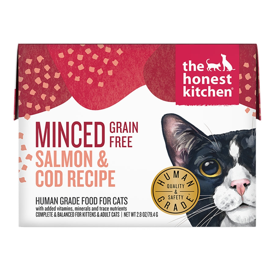The Honest Kitchen Grain Free Minced Salmon &amp; Cod Cat Food
