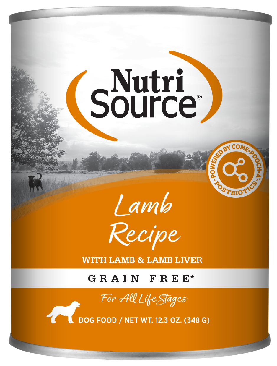 NutriSource Grain Free Lamb Canned Dog Food