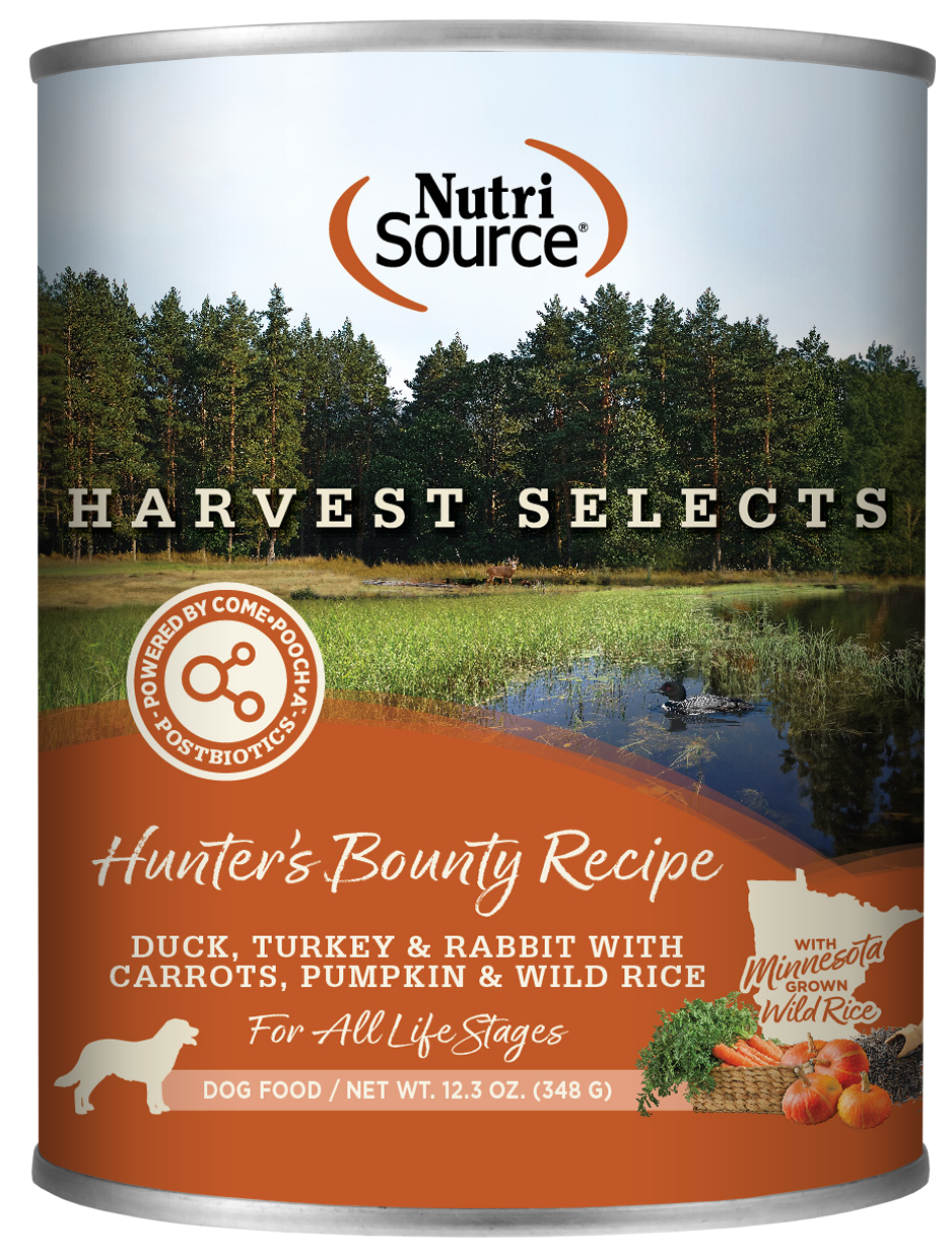 NutriSource Harvest Selects Hunter&#39;s Bounty Canned Dog Food