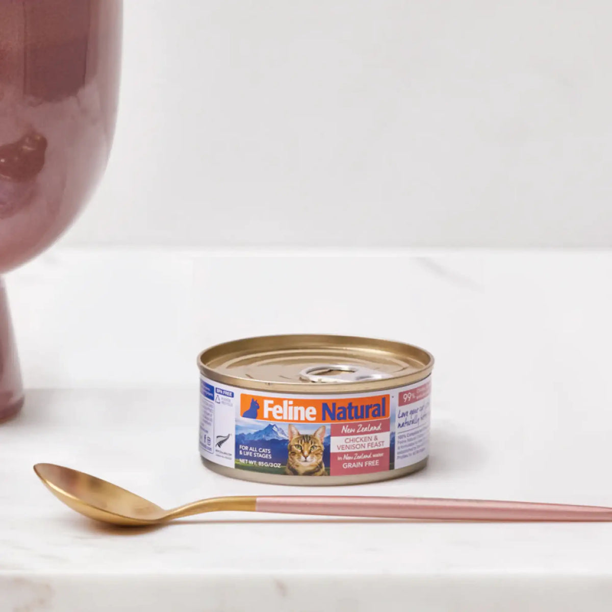 Feline Natural Grain Free Chicken &amp; Venison Feast Canned Cat Food