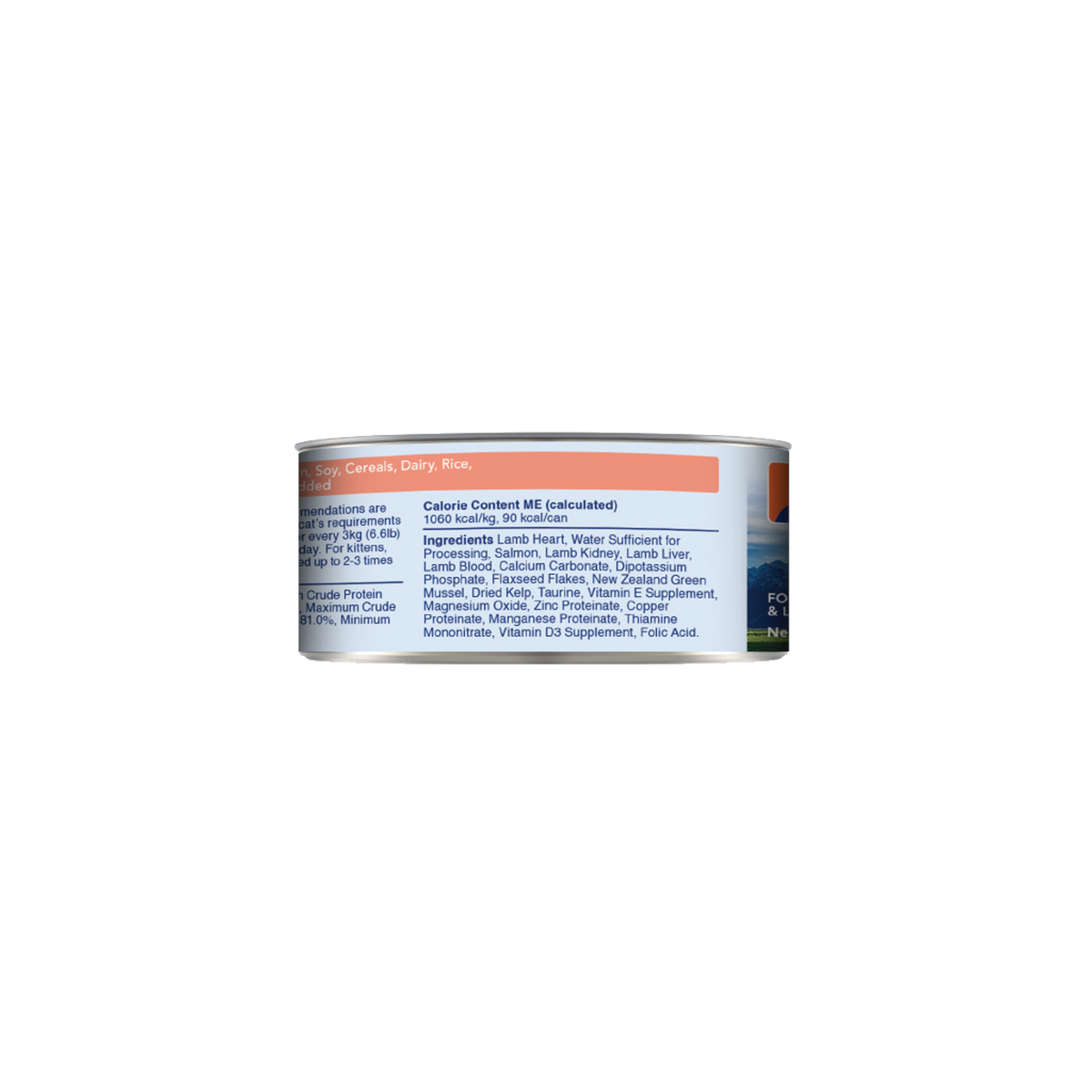 Feline Natural Grain Free Lamb &amp; Salmon Feast Canned Cat Food