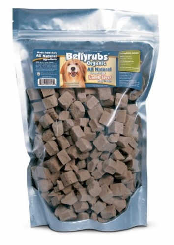 BellyRubs Freeze-Dried Lamb Liver Dog Treats