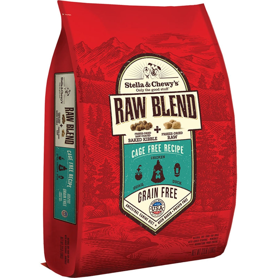 Stella &amp; Chewy&#39;s Raw Blend Grain Free Cage-Free Recipe Dog Food
