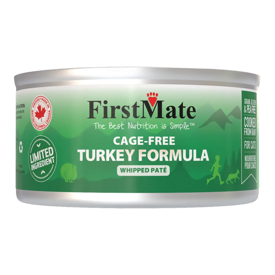 FirstMate Limited Ingredient Cage Free Turkey Formula Canned Cat Food