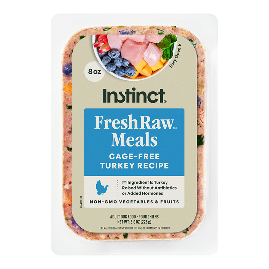 Instinct FreshRaw Meals Cage-Free Turkey Frozen Raw Dog Food