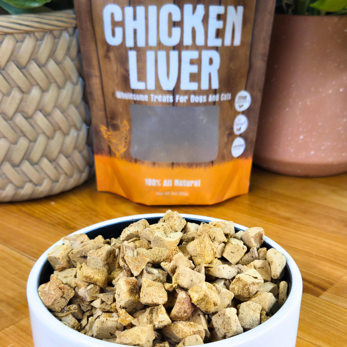 Shepherd Boy Farms Freeze-Dried Chicken Liver Dog & Cat Treats