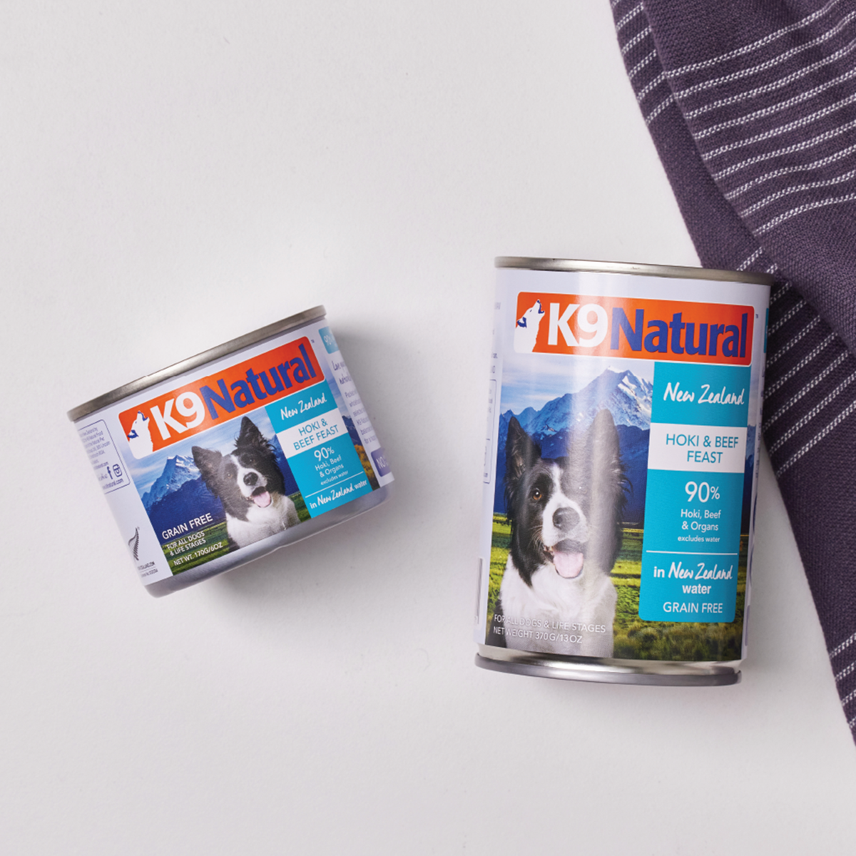K9 Natural Grain Free Hoki &amp; Beef Feast Canned Dog Food