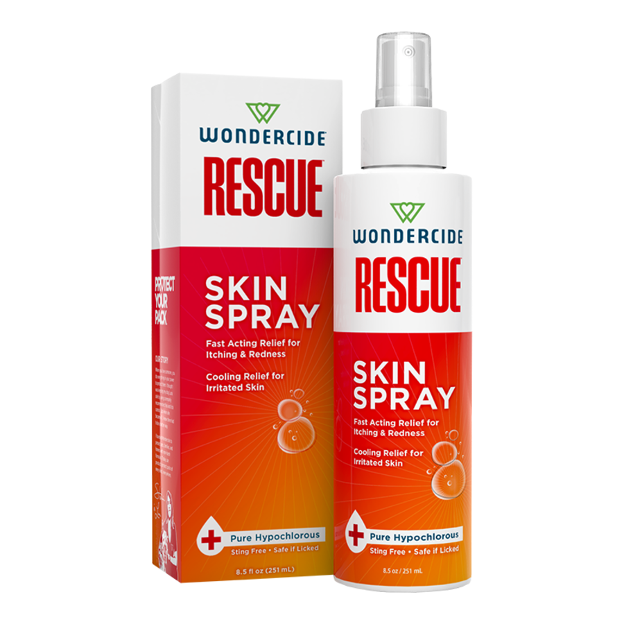 Wondercide Rescue Skin Spray for Dogs & Cats