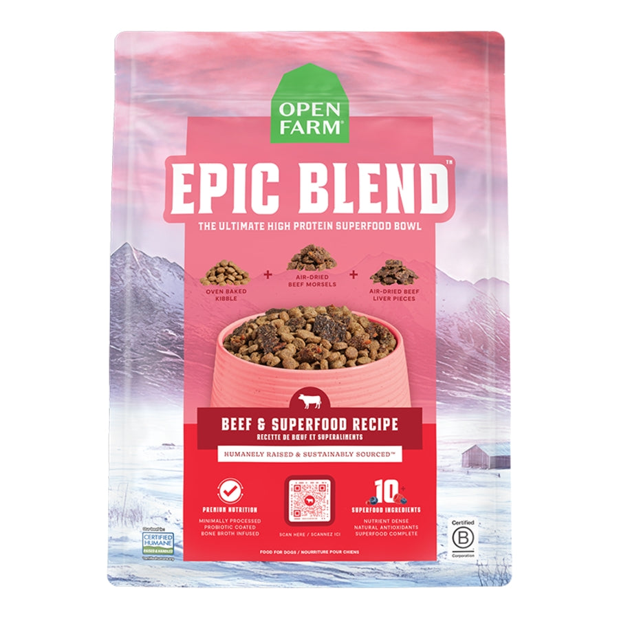 Open Farm Epic Blend Beef &amp; Superfood Dog Food