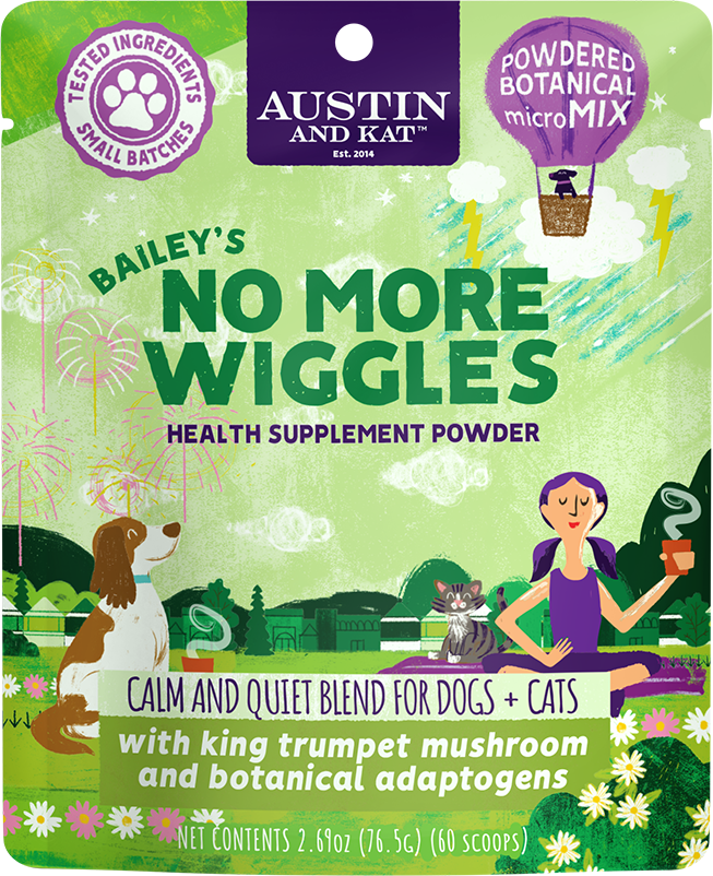 Austin and Kat No More Wiggle Powder for Dogs &amp; Cats