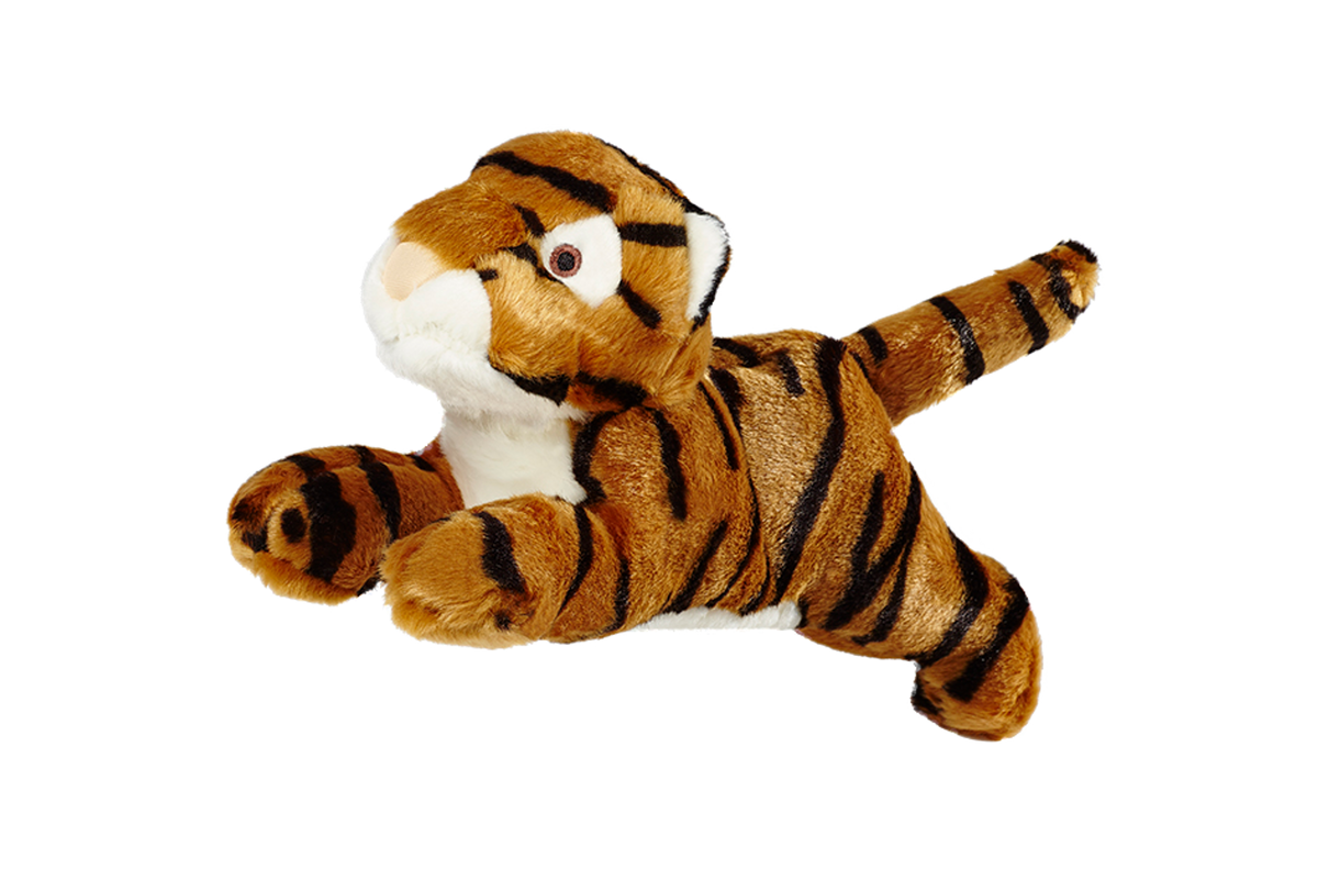 Fluff &amp; Tuff Boomer Tiger Dog Toy