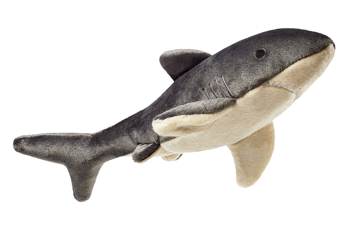 Fluff &amp; Tuff Mac the Shark Dog Toy
