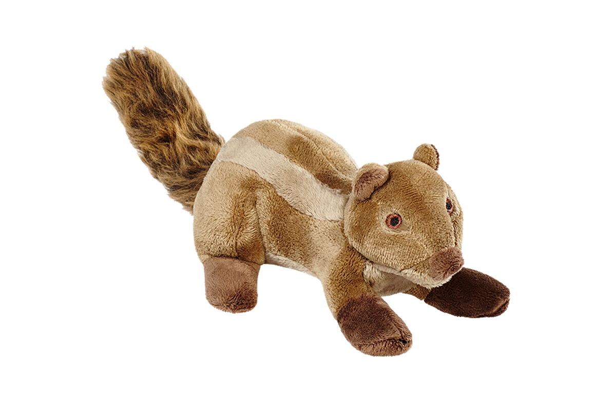 Fluff &amp; Tuff Peanut Chipmunk Dog Toy