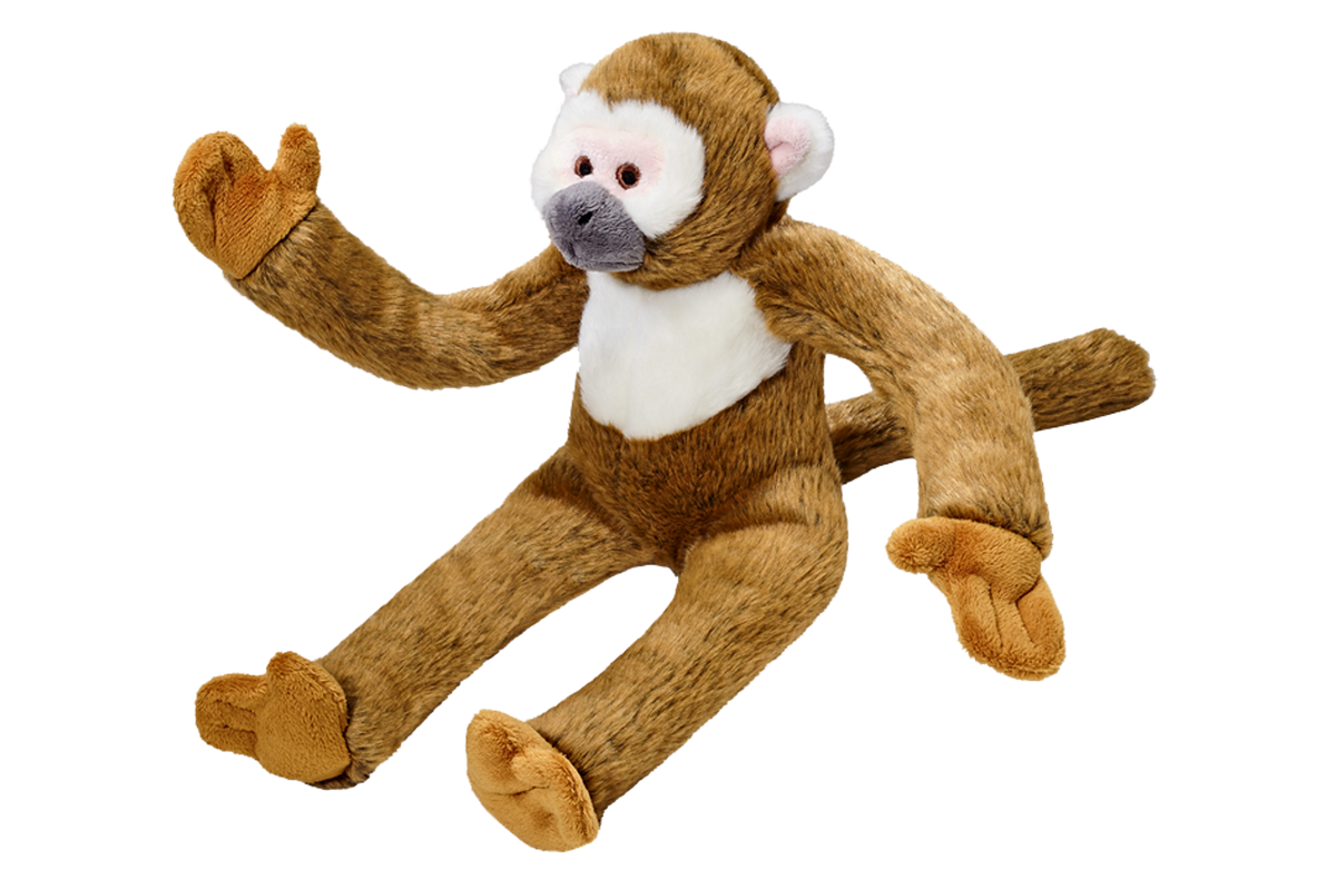 Fluff &amp; Tuff Albert Monkey Dog Toy