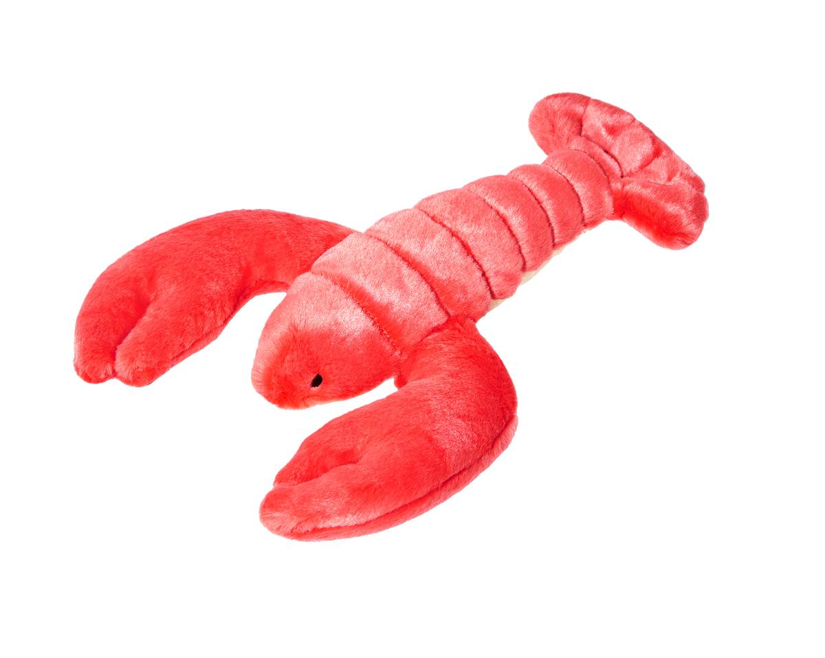 Fluff &amp; Tuff Manny Lobster Dog Toy