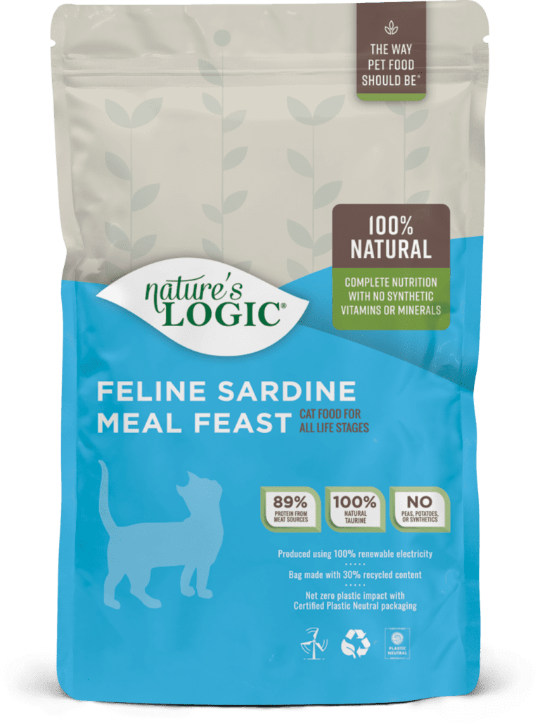 Nature&#39;s Logic Feline Sardine Meal Feast Cat Food