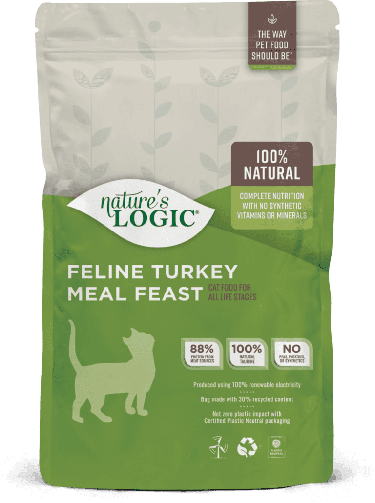 Nature&#39;s Logic Feline Turkey Meal Feast Cat Food