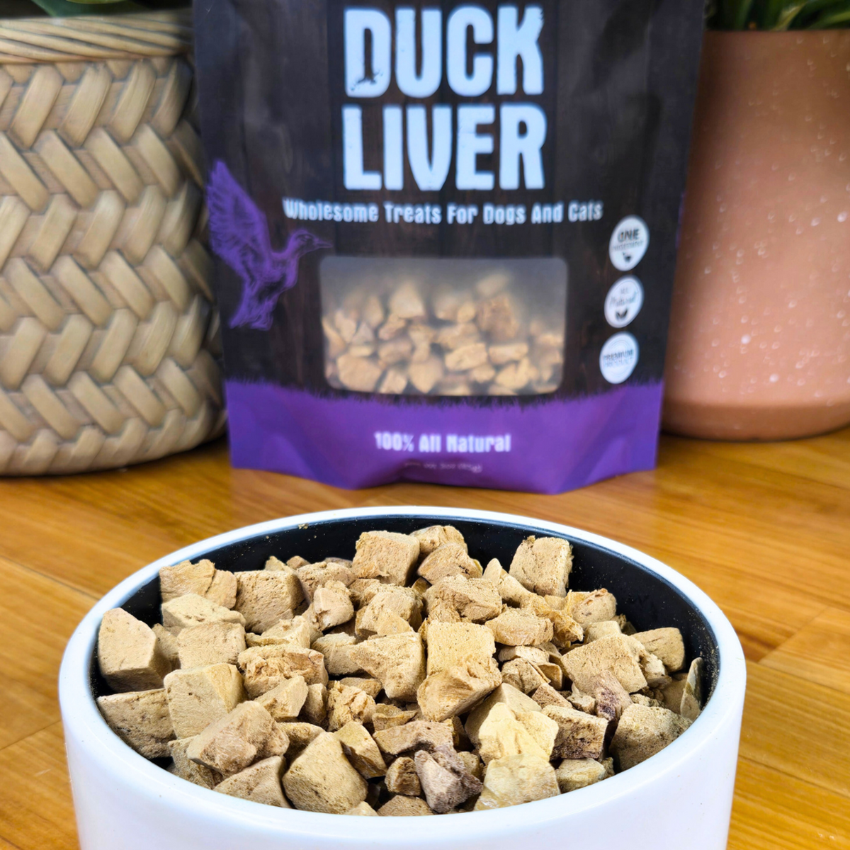 Shepherd Boy Farms Freeze-Dried Duck Liver Dog & Cat Treats