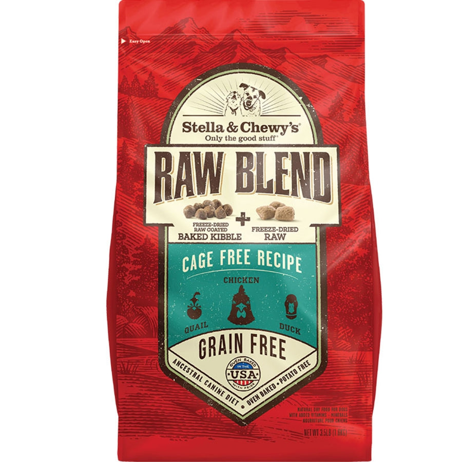 Stella &amp; Chewy&#39;s Raw Blend Grain Free Cage-Free Recipe Dog Food