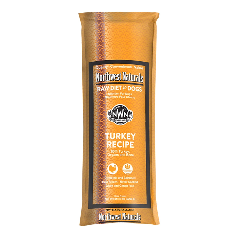 Northwest Naturals Frozen Raw Turkey Dog Food