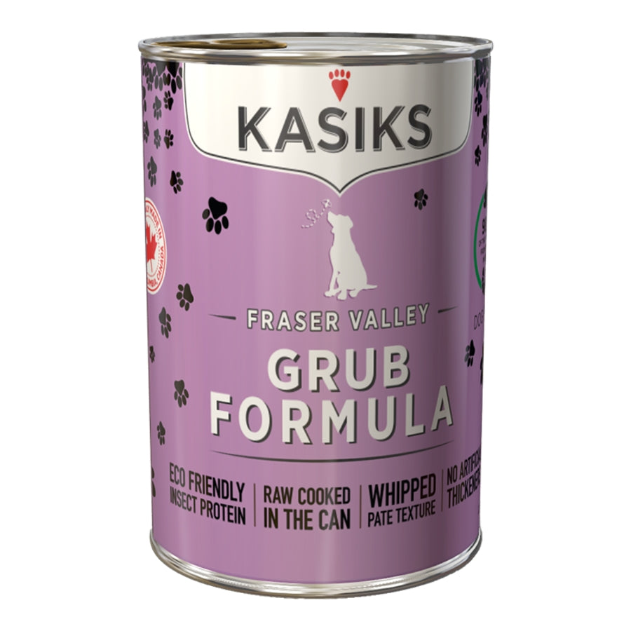 Kasiks Fraser Valley Grub Formula Canned Dog Food