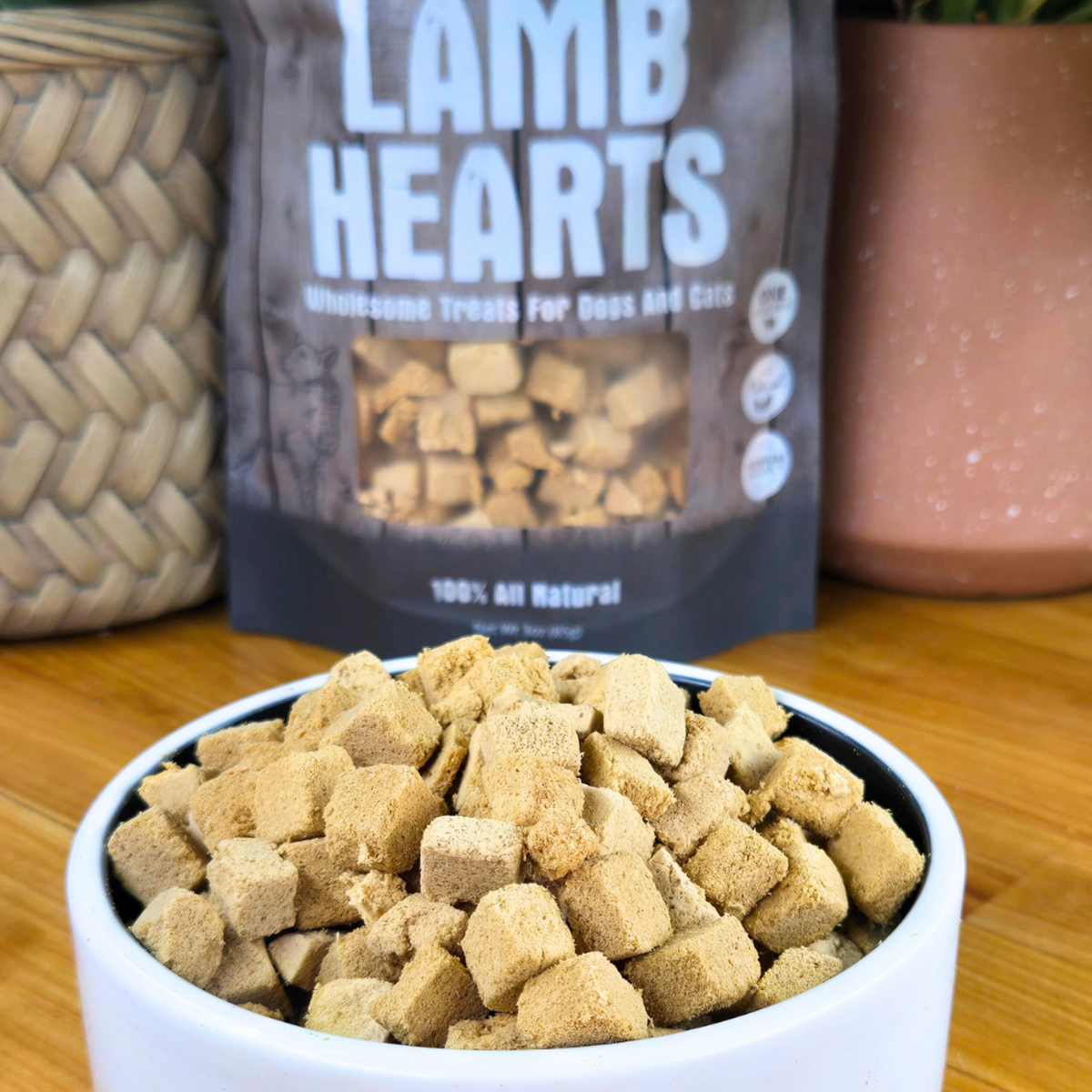 Shepherd Boy Farms Freeze-Dried Lamb Heart Dog & Cat Treats