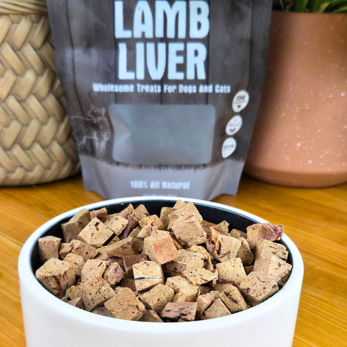 Shepherd Boy Farms Freeze-Dried Lamb Liver Dog & Cat Treats