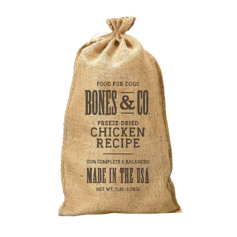 The Bone &amp; Co Freeze-Dried Raw Kickin&#39; Chicken Dog Food