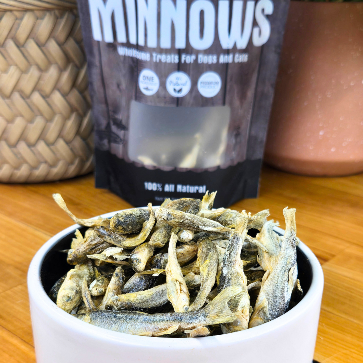 Shepherd Boy Farms Freeze-Dried Minnow Dog & Cat Treats