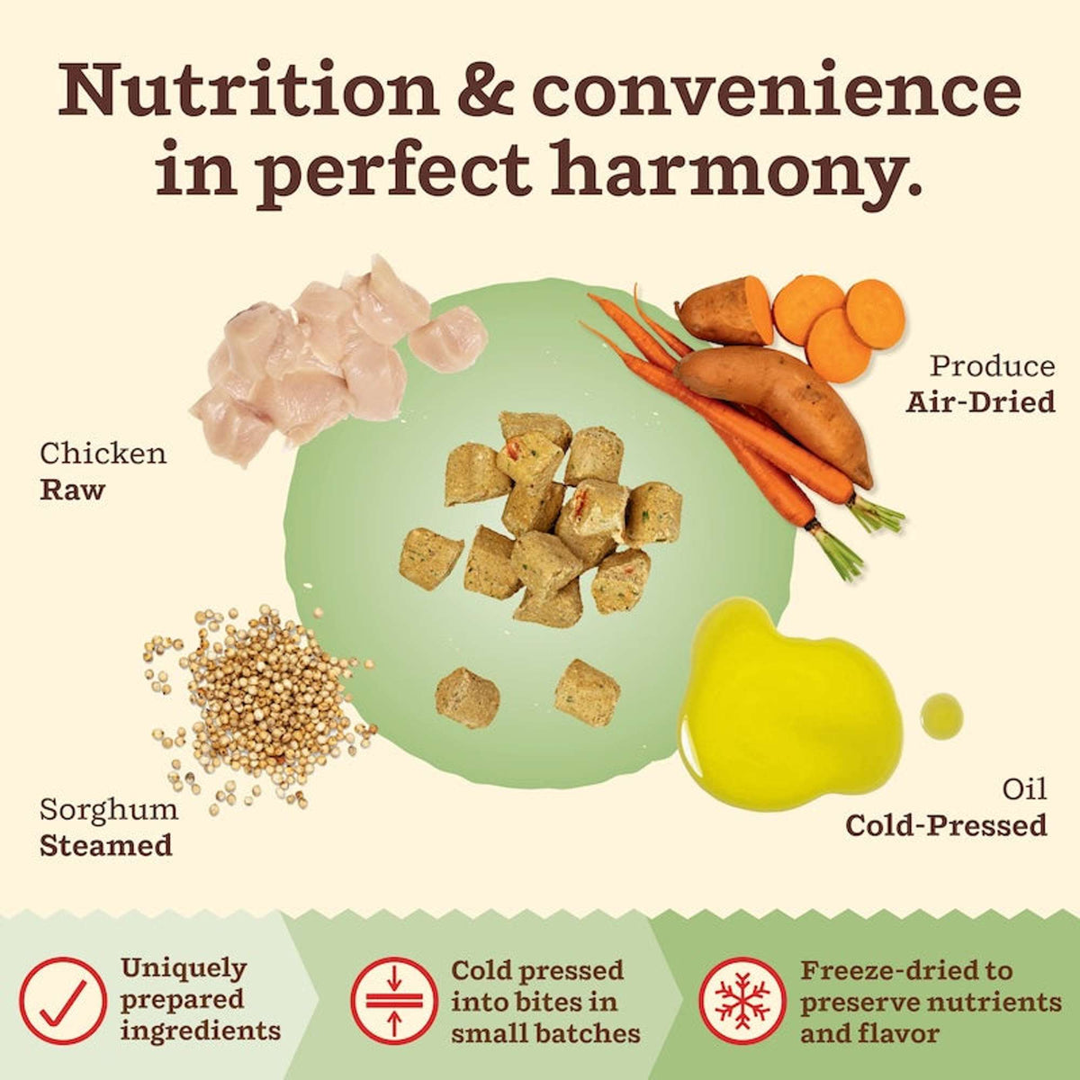 Primal Kibble in the Raw Freeze-Dried Chicken Cat Food
