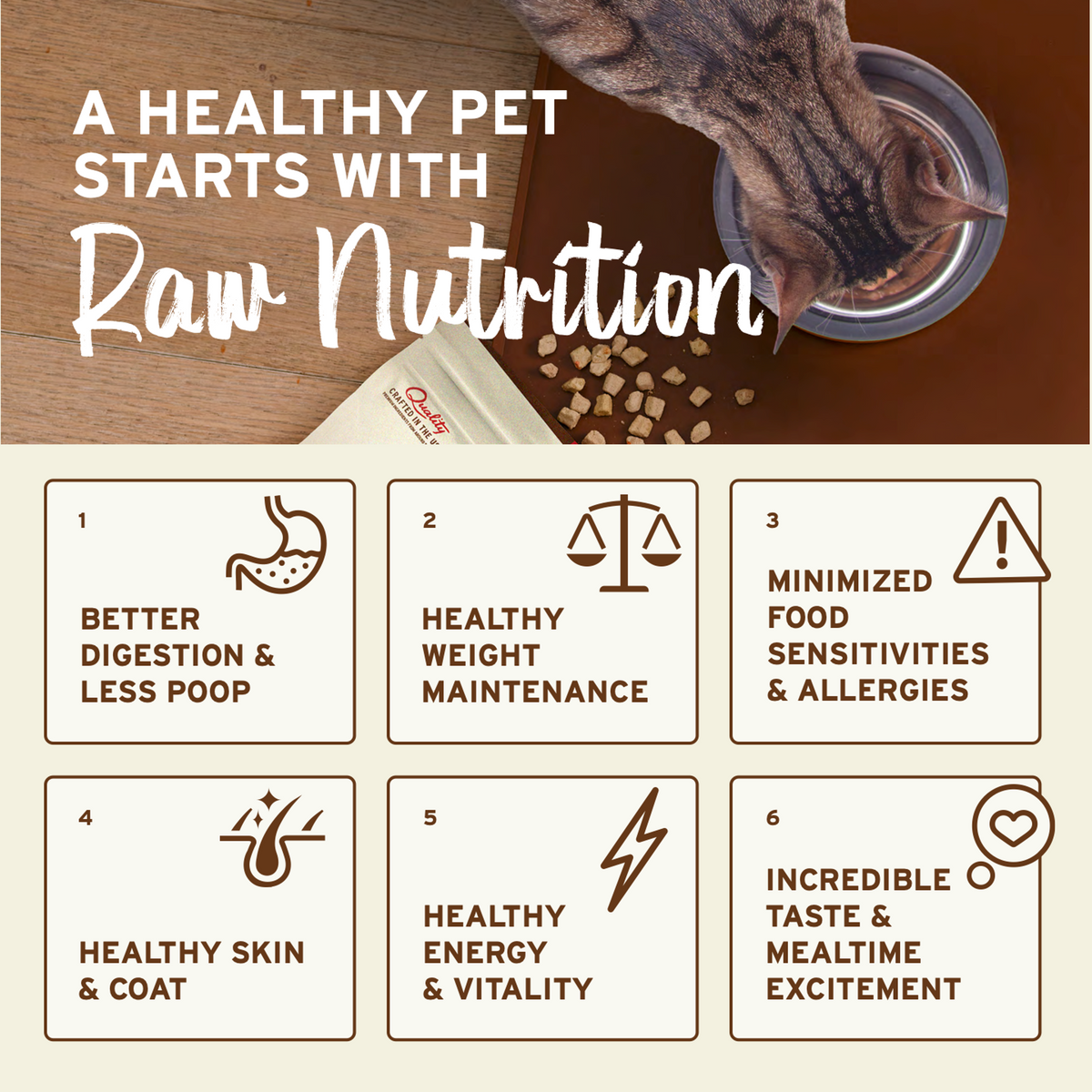 Primal Kibble in the Raw Freeze-Dried Raw Chicken &amp; Fish Cat Food
