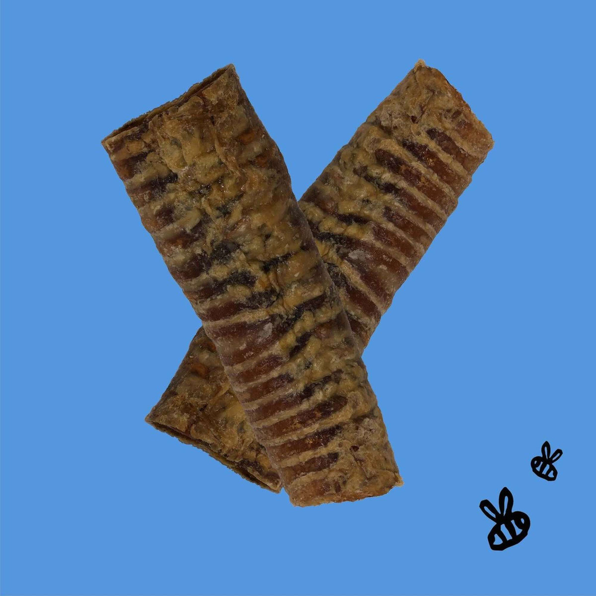 Honey I&#39;m Home! Water Buffalo Trachea Tubes Dog Chews