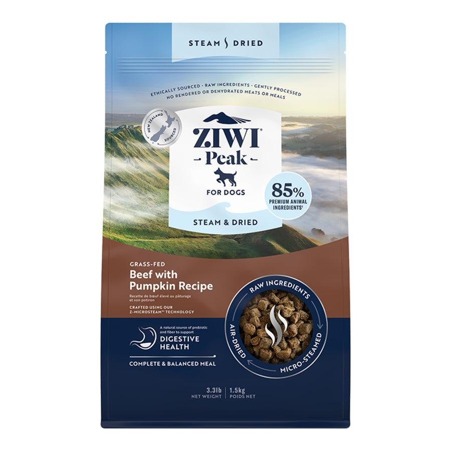 Ziwi Peak Stream &amp; Dried Beef with Pumpkin Dog Food