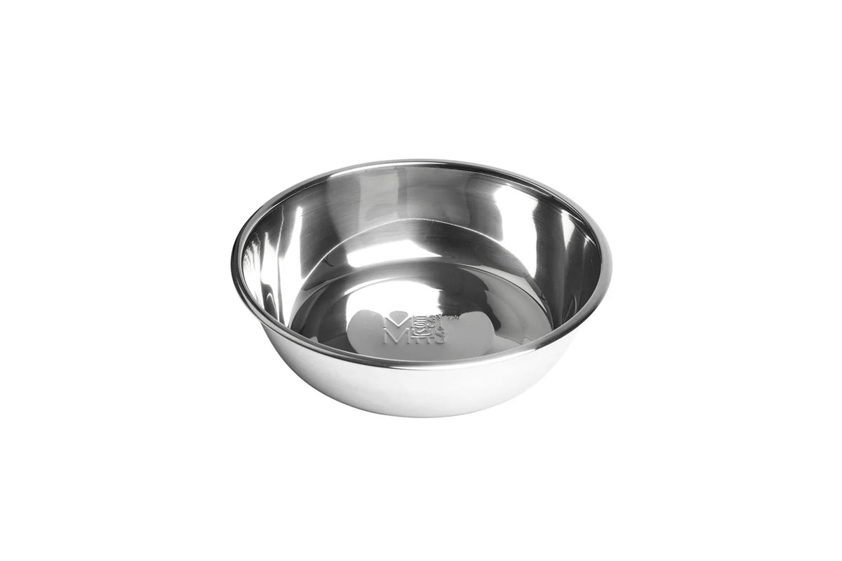 Messy Mutts Non-Toxic Stainless Steel Bowl for Dogs