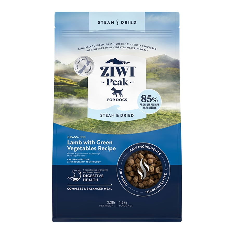 Ziwi Peak Stream &amp; Dried Lamb with Green Vegetables Dog Food