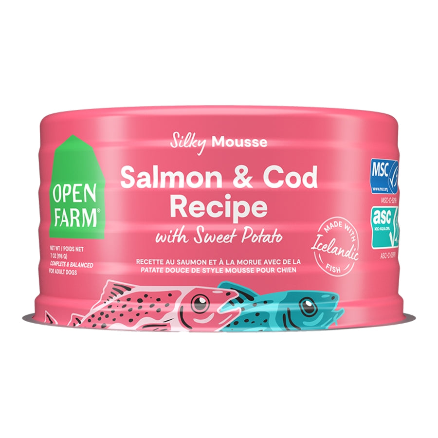 Open Farm Salmon & Cod with Sweet Potato Canned Dog Food