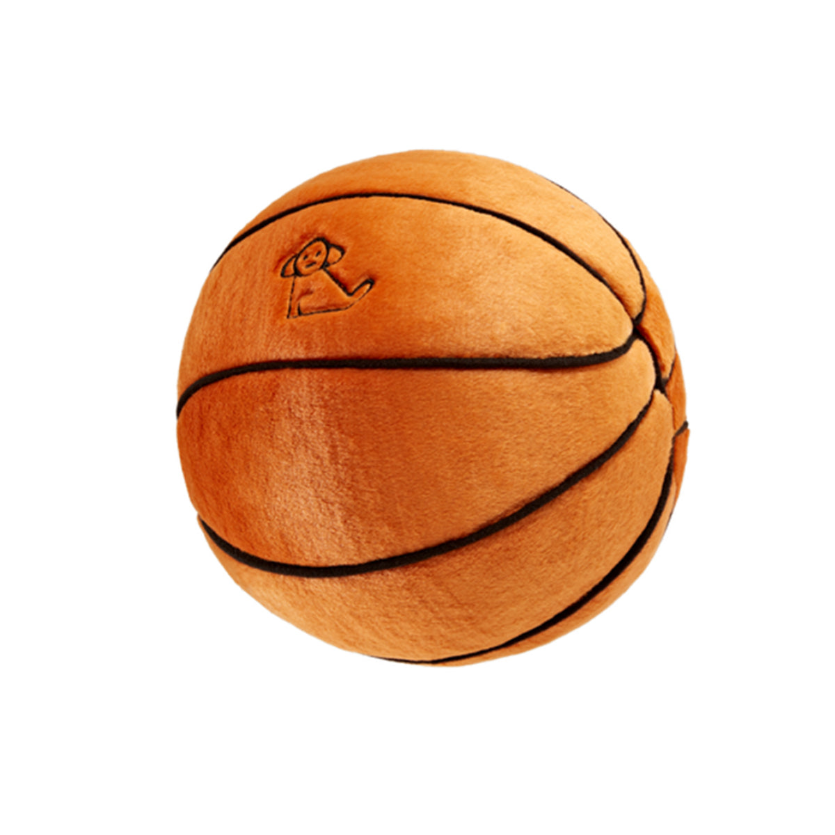 Fluff & Tuff Basketball Dog Toy