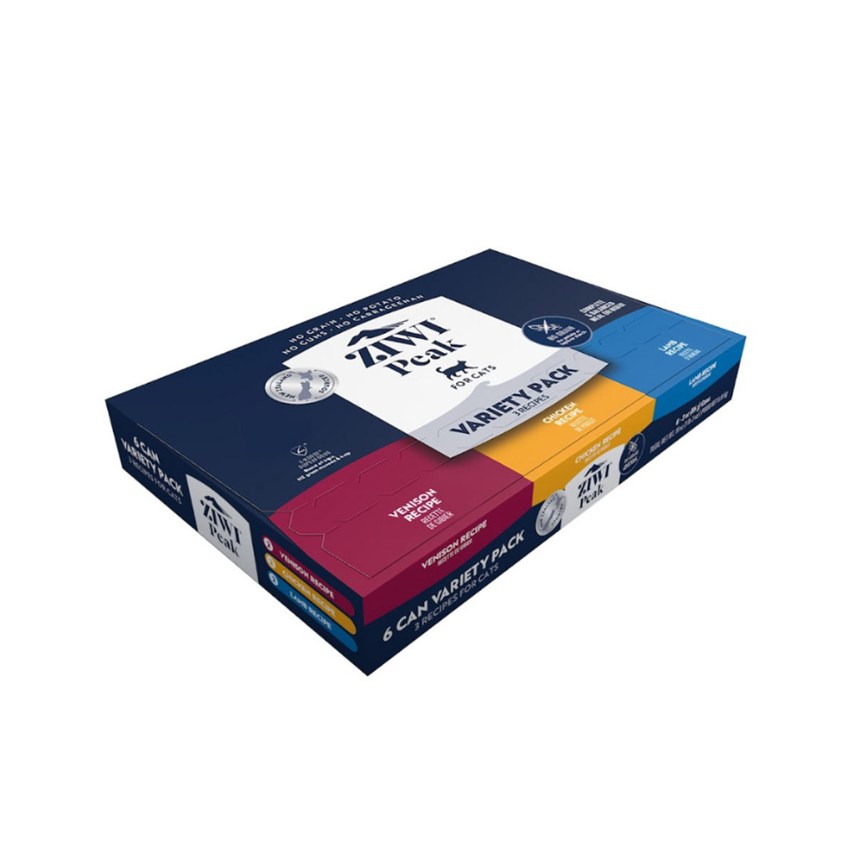 Ziwi Peak Variety Pack Chicken, Lamb, &amp; Venison Canned Cat Food