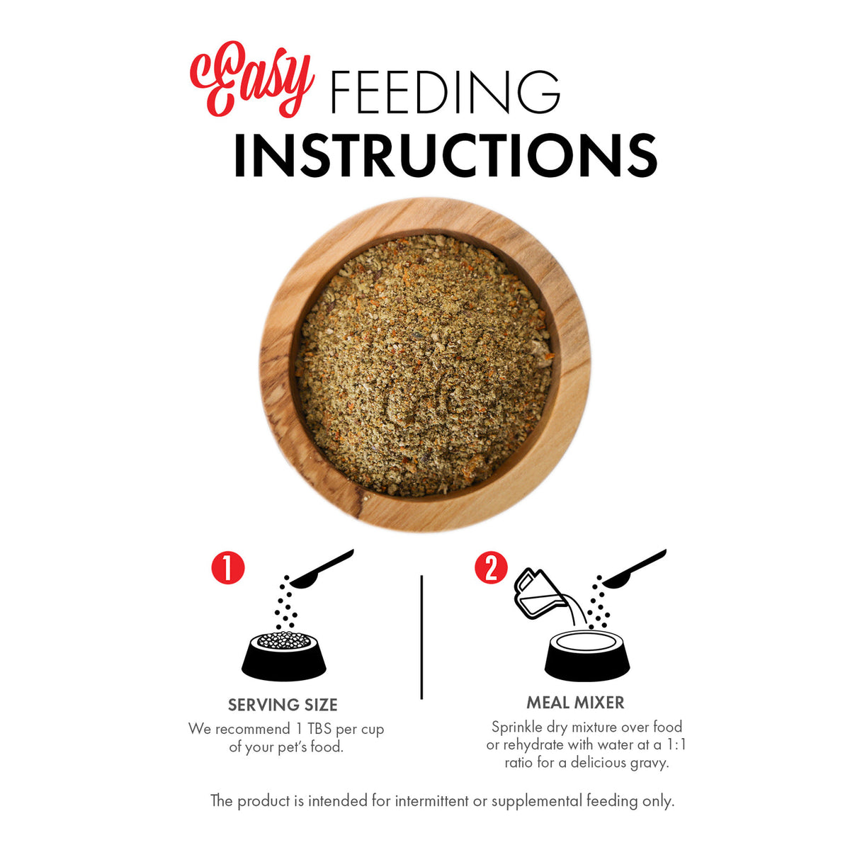 Grandma Lucy's Freeze-Dried Top It Beef Stew Food Topper for Dogs & Cats