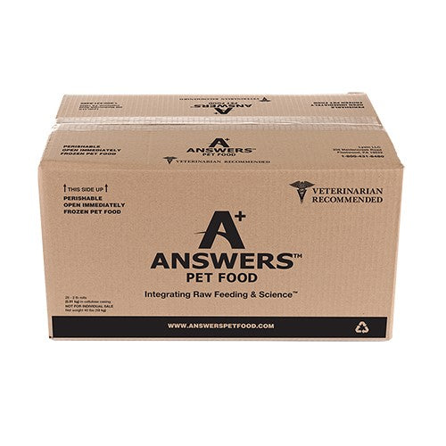 Answers Mighty Raw Pork Frozen Raw Dog Food