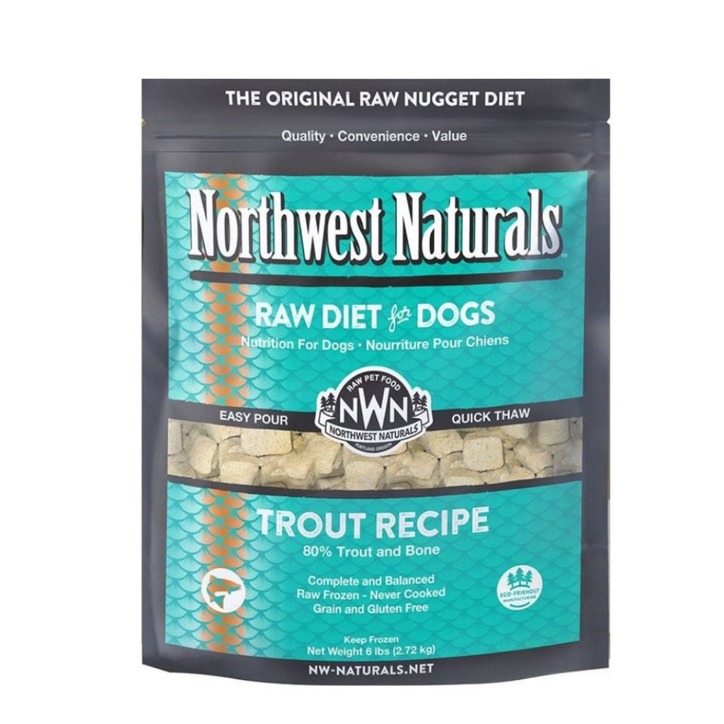 Northwest Naturals Frozen Raw Trout Dog Food