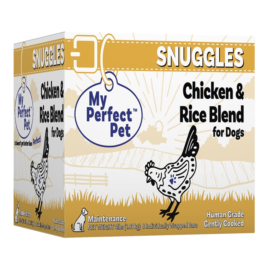 My Perfect Pet Gently Cooked Snuggles Chicken &amp; Rice Frozen Dog Food