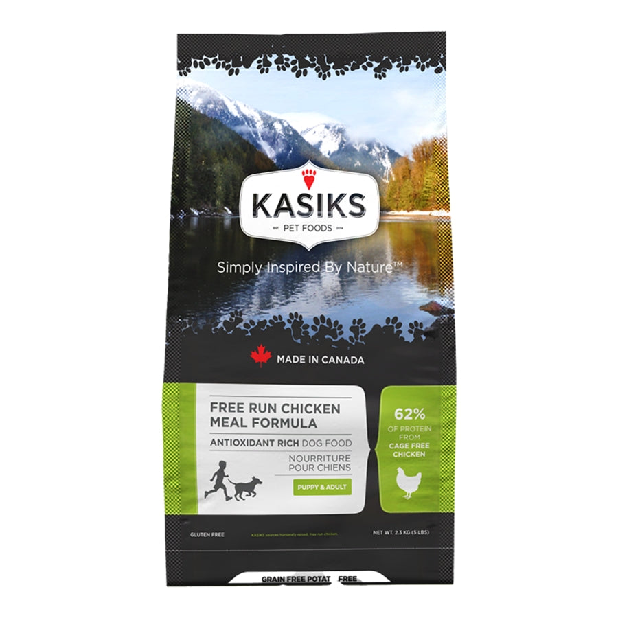 Kasiks Free Run Chicken Meal Formula Dog Food