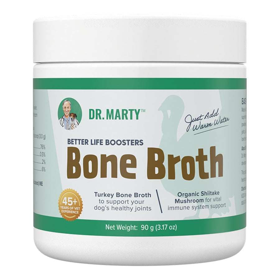 Dr. Marty Better Life Boosters Bone Broth Dog Food Supplement