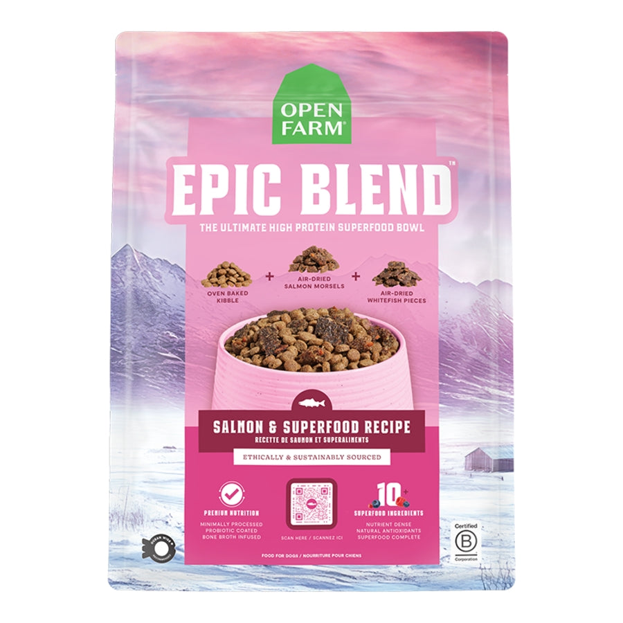 Open Farm Epic Blend Salmon &amp; Superfood Dog Food